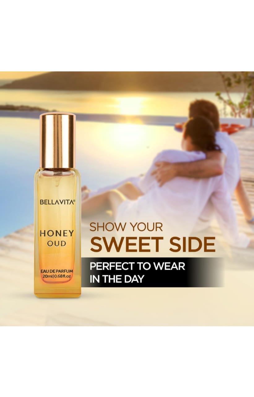 BELLA VITA Luxury WHITE OUD Unisex+Honey OUD Perfume for men and women 40ml.