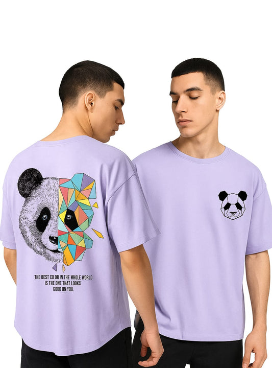 Oversized Printed Cotton Blend T-Shirts for Mens And Boys