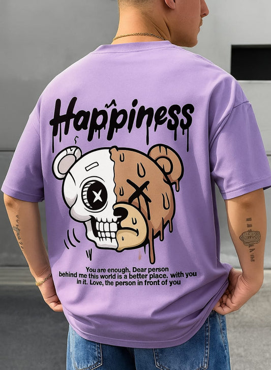 Men Round Neck Stylish Oversized T-shirt